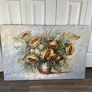Sunflower painting
